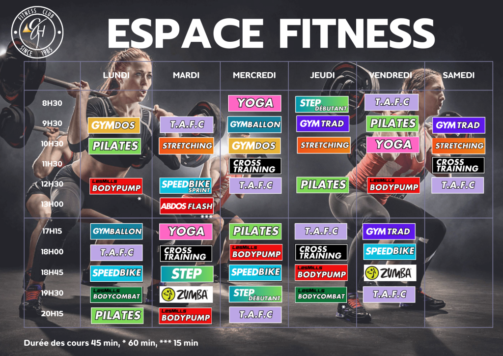 PLANNING fitness CHG septembre 2025